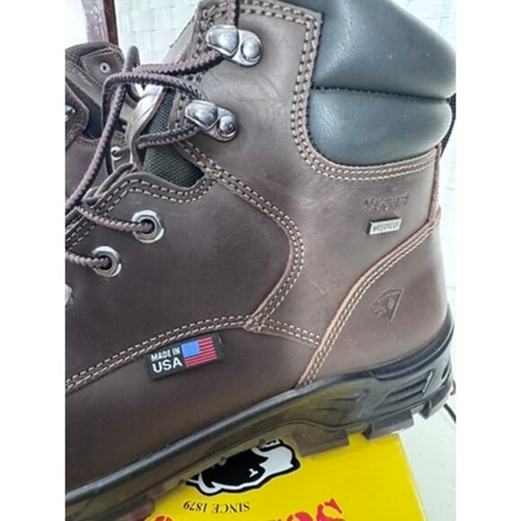 NWT!! "Herman" SURVIVORS Mens Work Boots ,SZ 14, USA, Oil & Slip Resistant - Picture 3 of 9